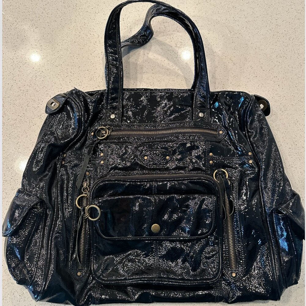 Hayden Harnett Patent Leather bag, very large